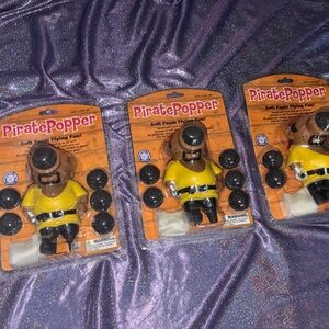 Set Of Pirates Popper Toys